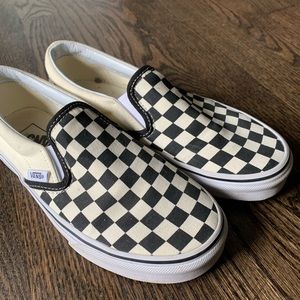 Checked vans